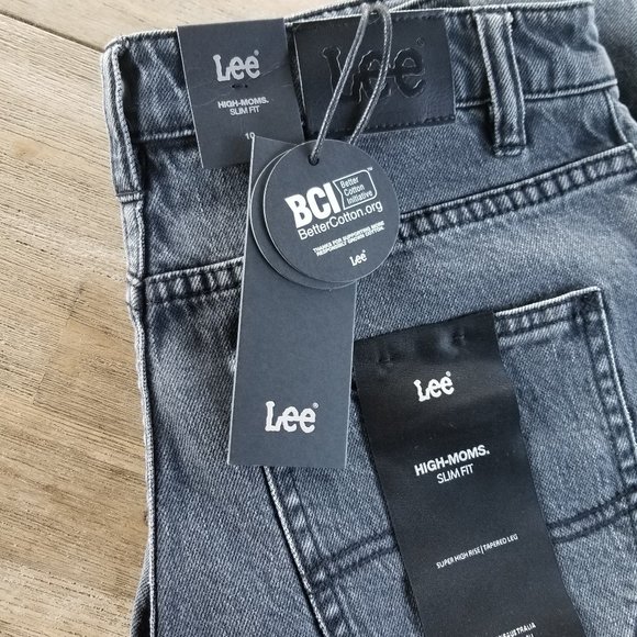 BNWT Lee 10 High Moms Slim Jean - Bittersweet - Picture 6 of 6